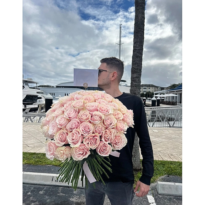 Blush Pearl Pink Roses