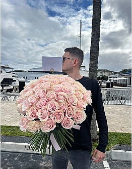 Blush Pearl Pink Roses
