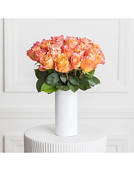 Peach Breeze 25 Roses