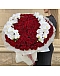 Imperial Red Roses and Orchids