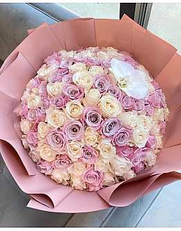 Orchid Luxe Roses Bouquet