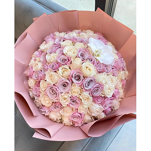 Orchid Luxe Roses Bouquet